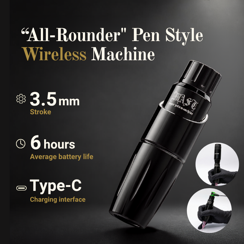 Mast Tour Black Wireless Pen System