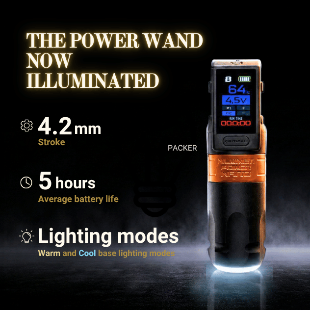 Bishop Power Wand X Lumen Full Set Pen Machine | PREORDER
