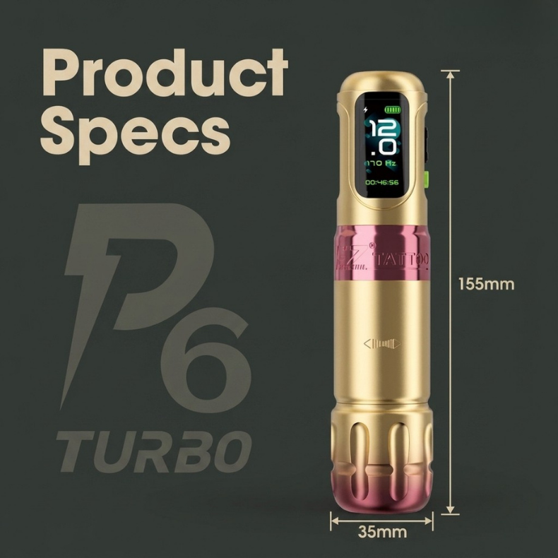 EZ Black P6 Turbo Pen Machine