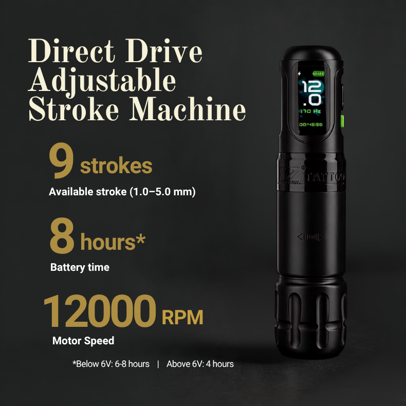 EZ Black P6 Turbo Pen Machine