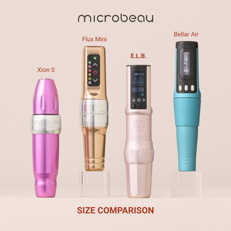 Microbeau Blush Pink E.L.B Adjustable Stroke Pen Machine