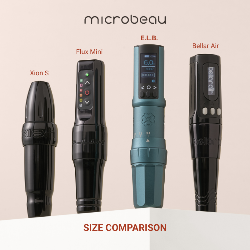 Microbeau Blush Pink E.L.B Adjustable Stroke Pen Machine