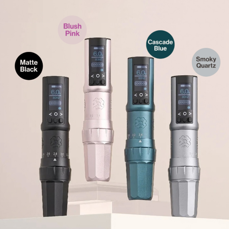 Microbeau Blush Pink E.L.B Adjustable Stroke Pen Machine