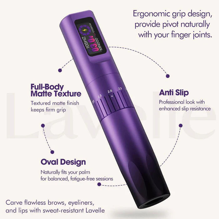 Inkin Purple Lavelle Adjustable Pen Machine