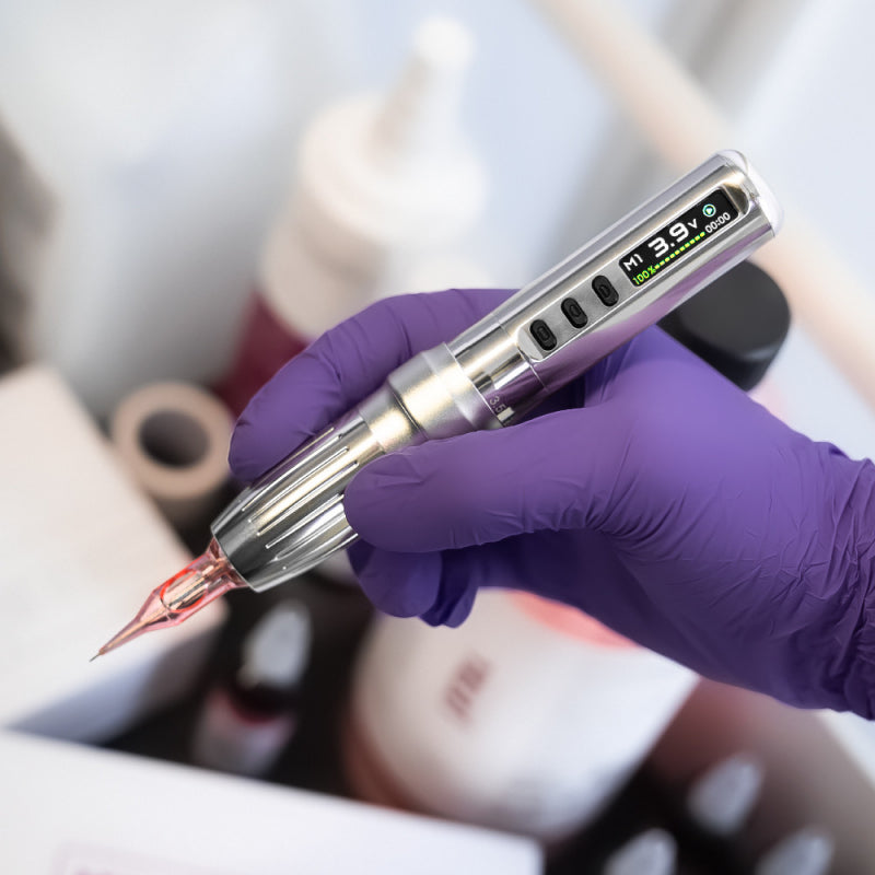 Kwadron Silver Velure Pen Machine