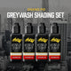 Kuro Sumi Zhang Po 4 Bottle Greywash Shading Set