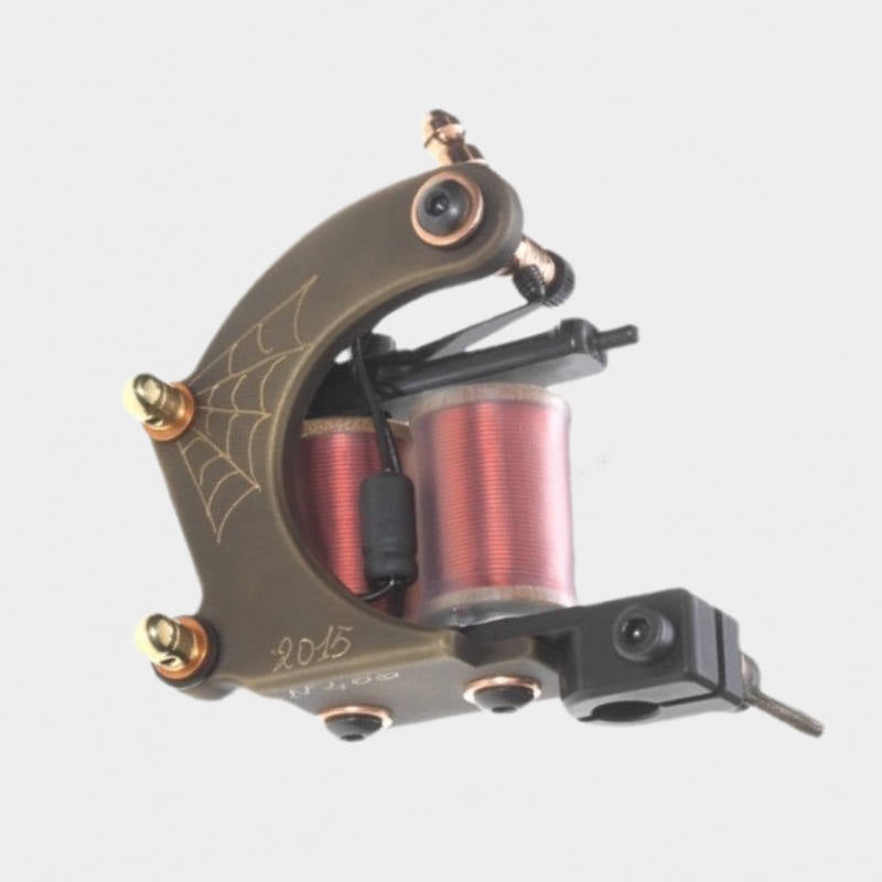 Lauro Paolini Brass Spider Coil Machine