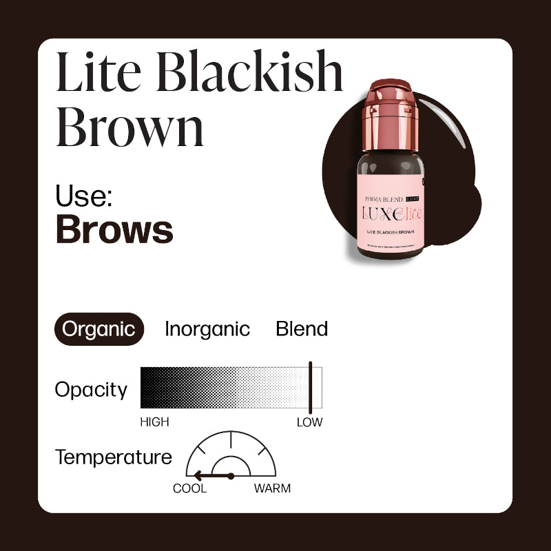 Perma Blend Luxe Lite Blackish Brown Pigment