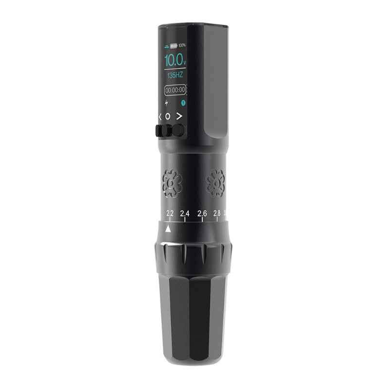 Microbeau Matte Black E.L.B Adjustable Stroke Pen Machine