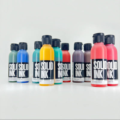 Solid Ink Old Pigments 10 Bottle 2oz Ink Set