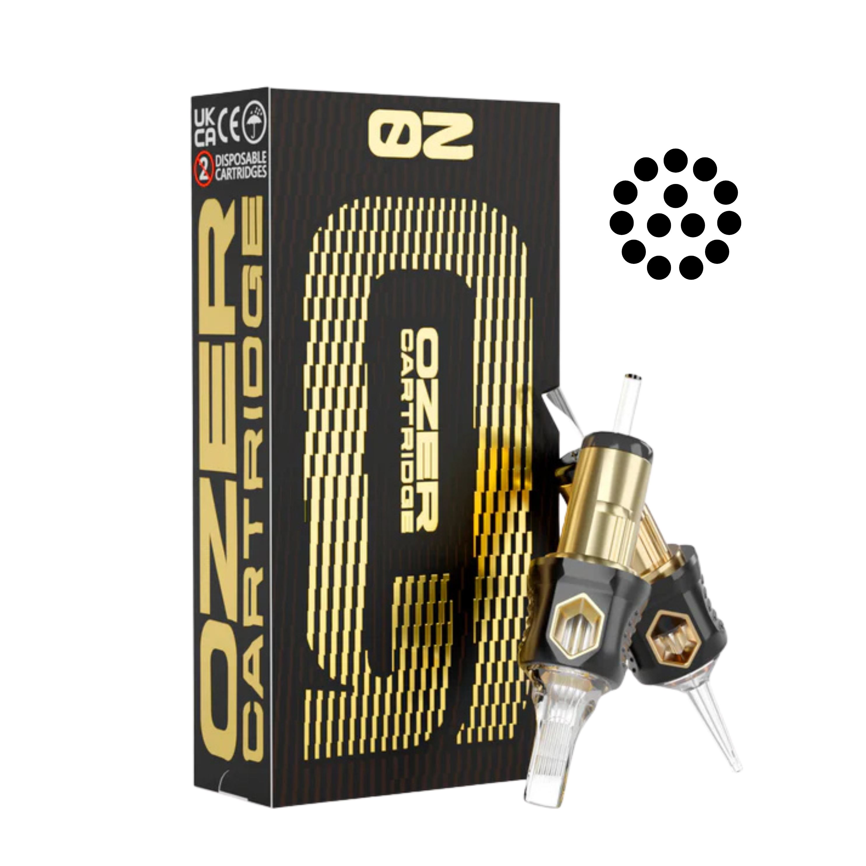 Ozer G 14 Round Shader Cartridges
