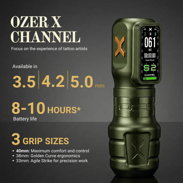 Ozer x Channel Green Pen Machine