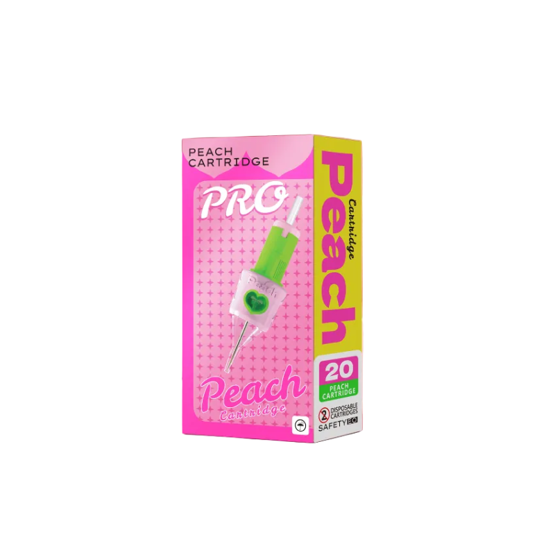 Peach Pro 1 Round Liner Cartridges