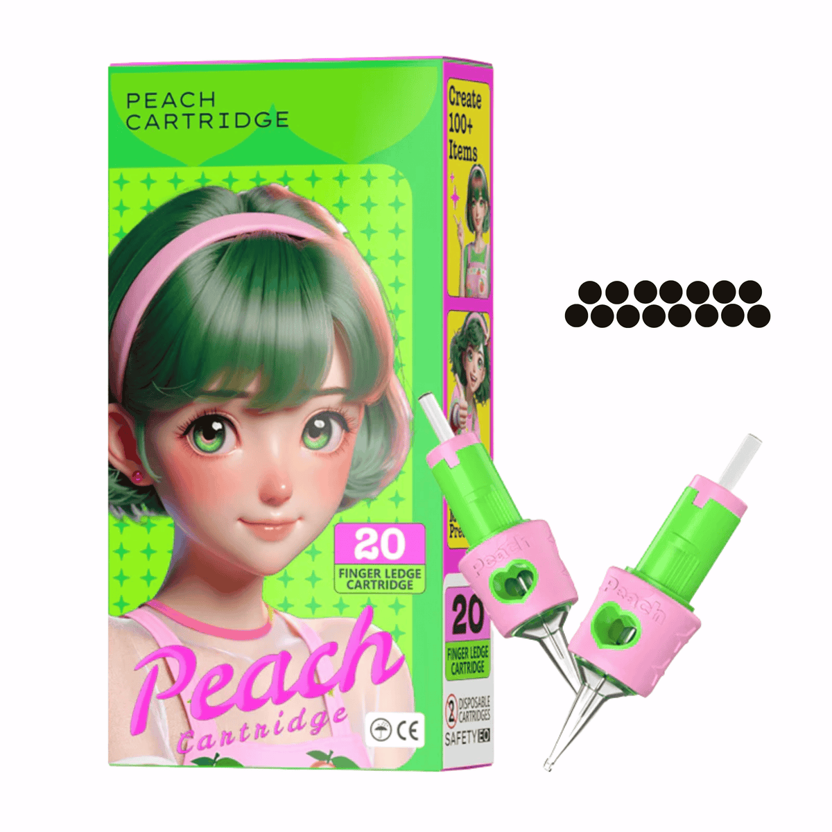 Peach 15 Magnum Cartridges