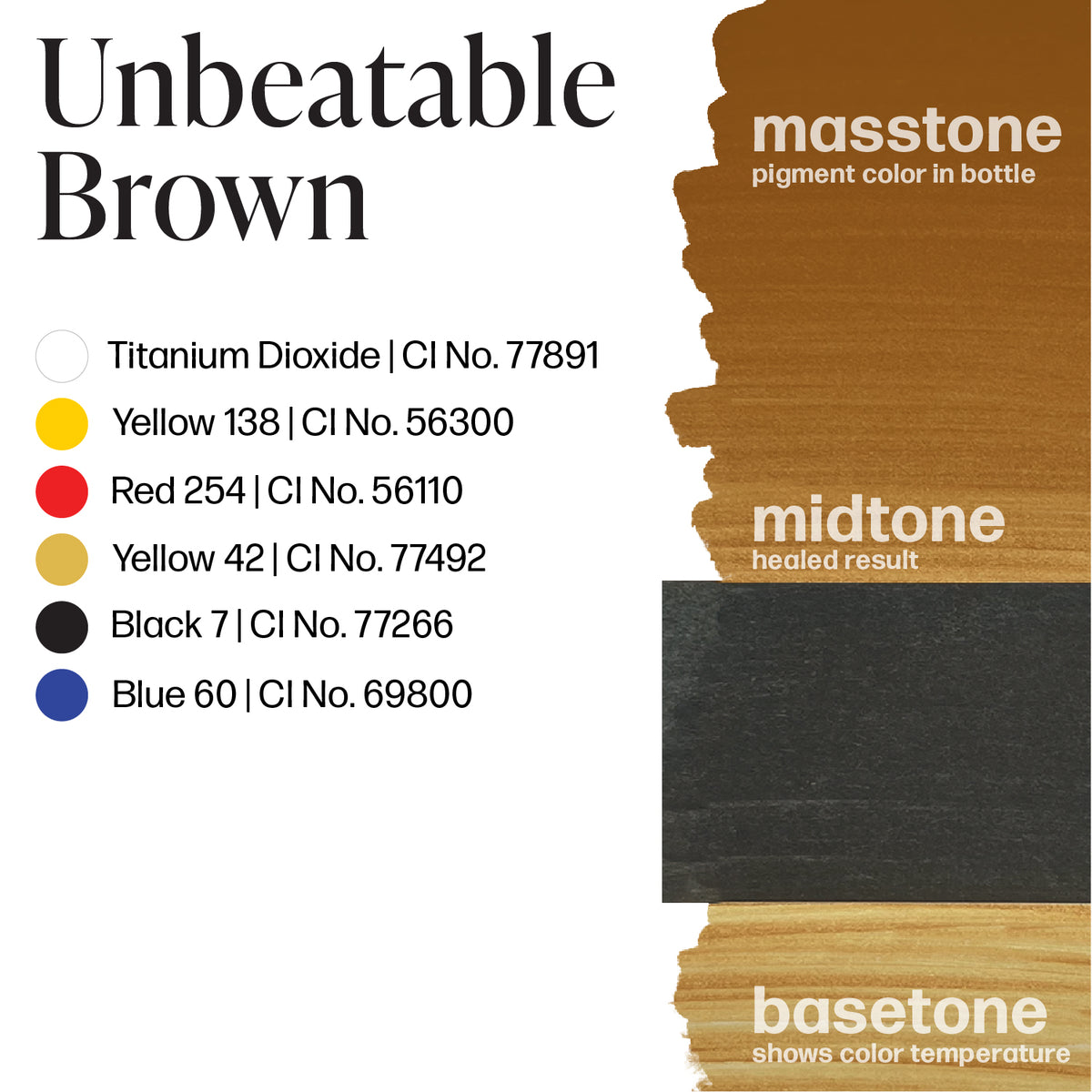 Perma Blend Luxe Unstoppable Unbeatable Brown Pigment