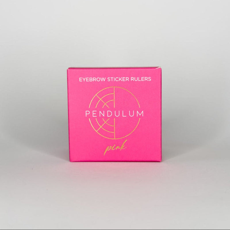 Pendulum Eyebrow Sticker Ruler