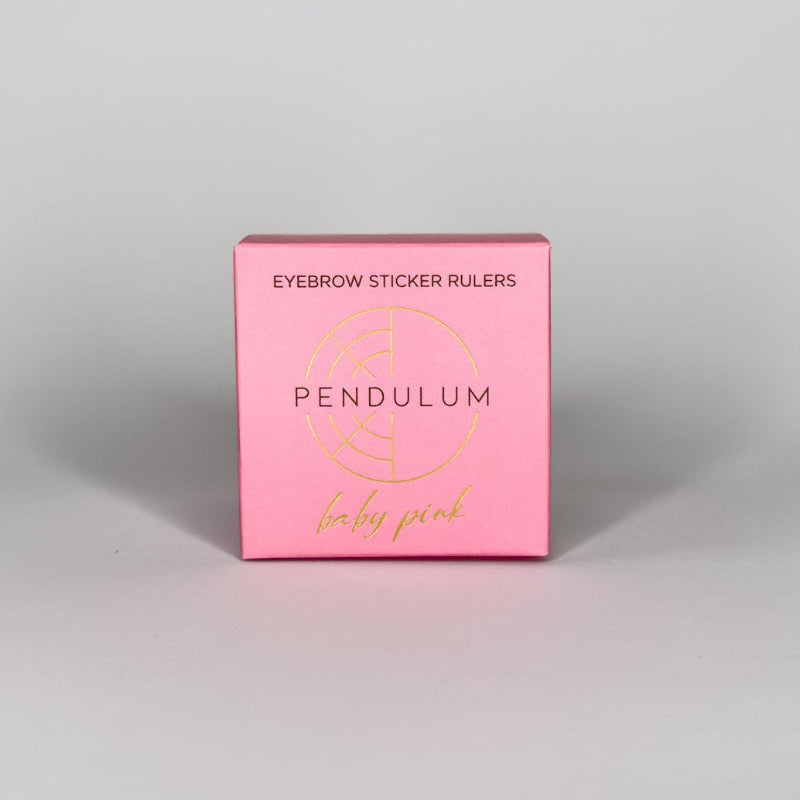 Pendulum Eyebrow Sticker Ruler
