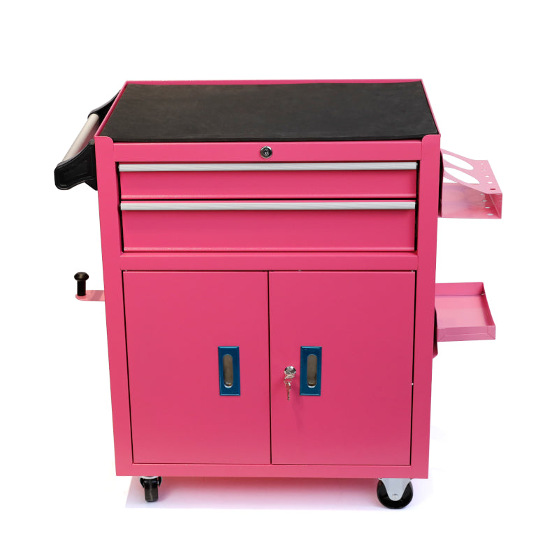 Deluxe Pink Cabinet Workstation