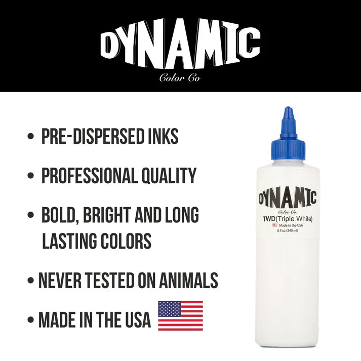 Dynamic Triple White TWD Ink
