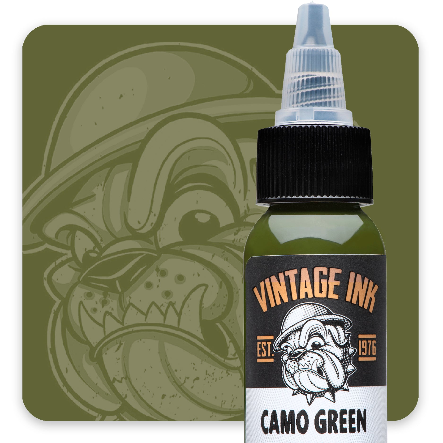 Eternal Vintage Ink Camo Green Ink