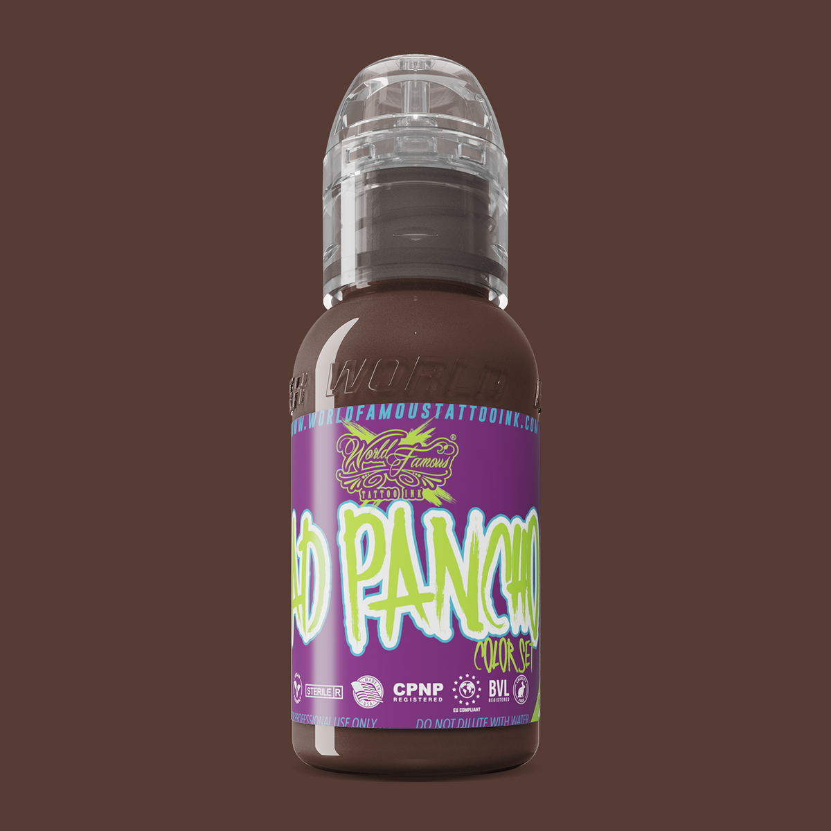 World Famous Pancho Brown Ink