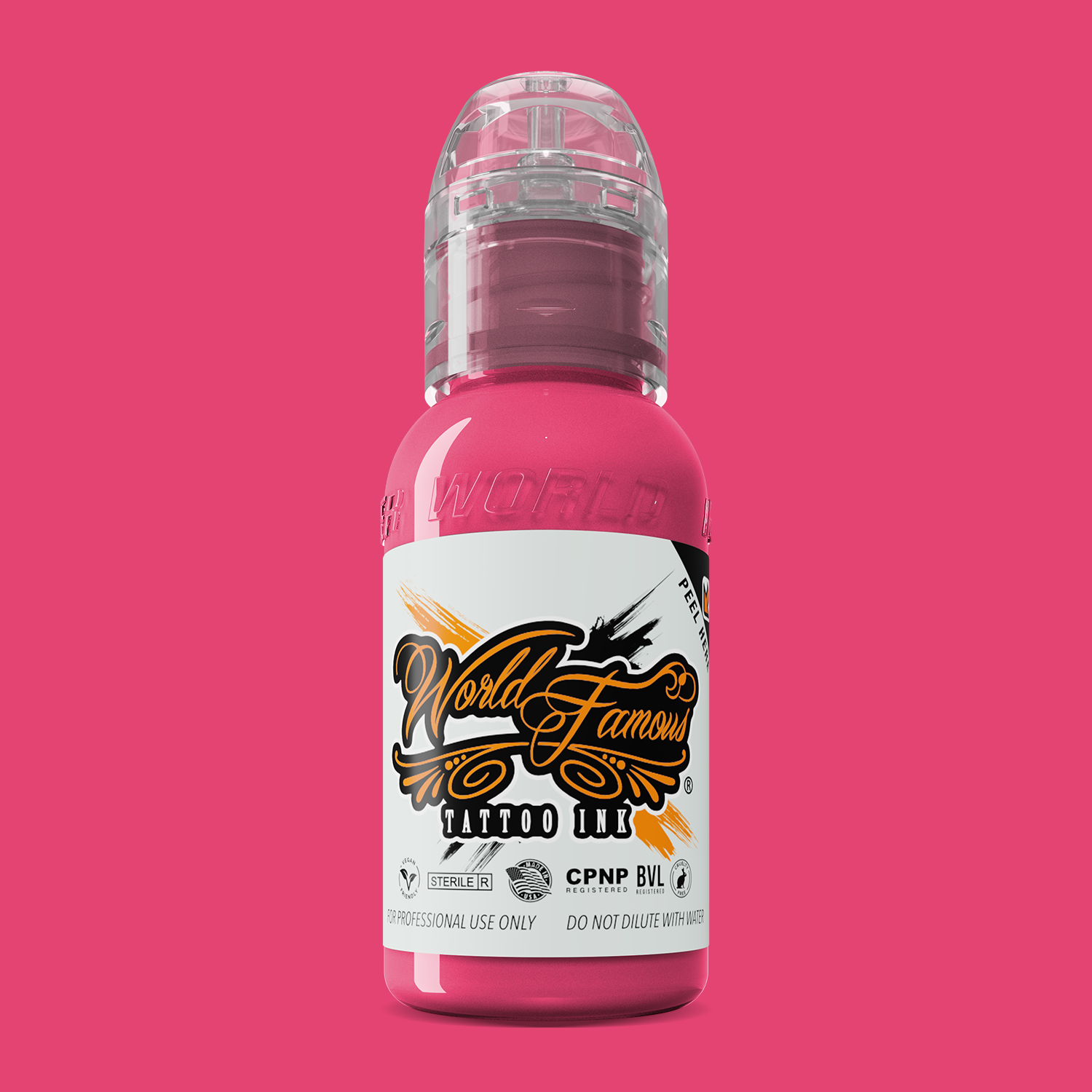 World Famous Bali Pink Ink