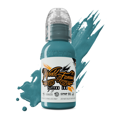 World Famous Valhalla Portrait Jotunn Blue Ink