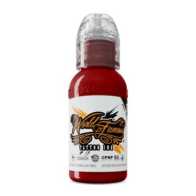 World Famous Maks Kornev Blood Laceration Ink