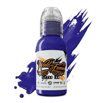 World Famous Leaning Tower of Purple Ink