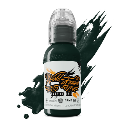 World Famous Valhalla Portrait Midgard Green Ink