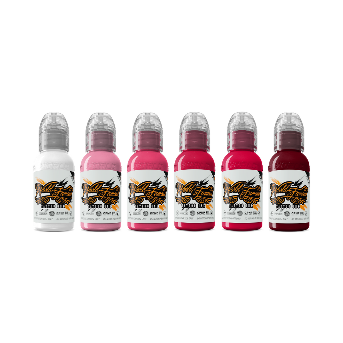 World Famous Melek Tastekin Pink Neon Effect Series Set 1oz
