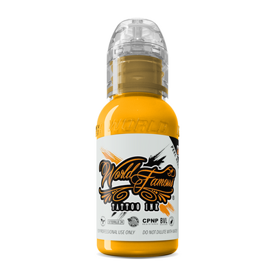 World Famous Michaelangelo Yellow Ink