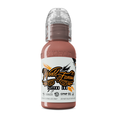 World Famous Pink Ribbon Cool Peach Ink