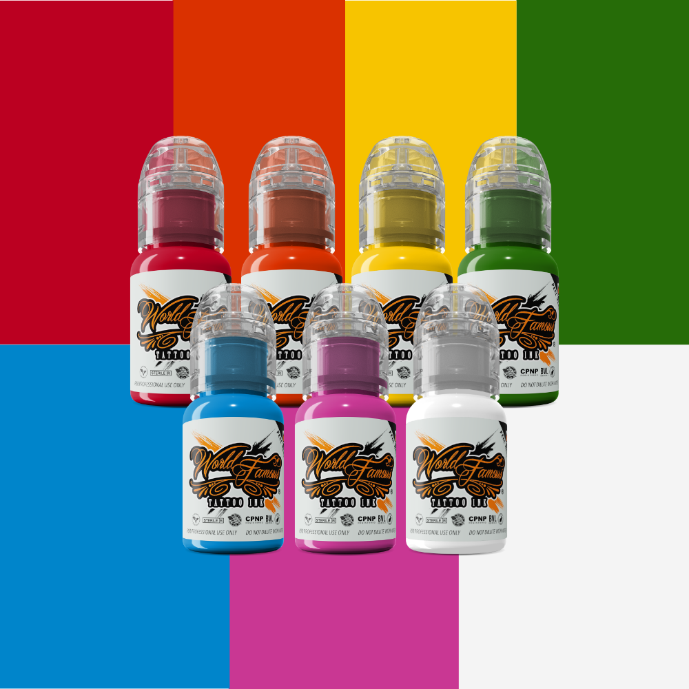 World Famous 7 Colour Simple Set 1/2oz