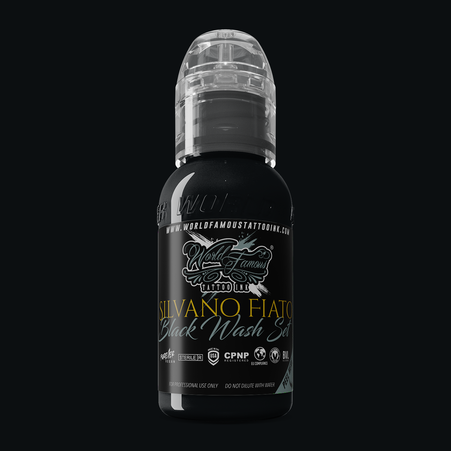 World Famous Silvano Fiato Blackwash Light Ink