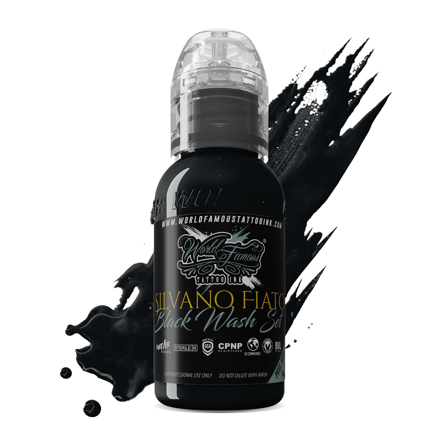 World Famous Silvano Fiato Blackwash Light Ink