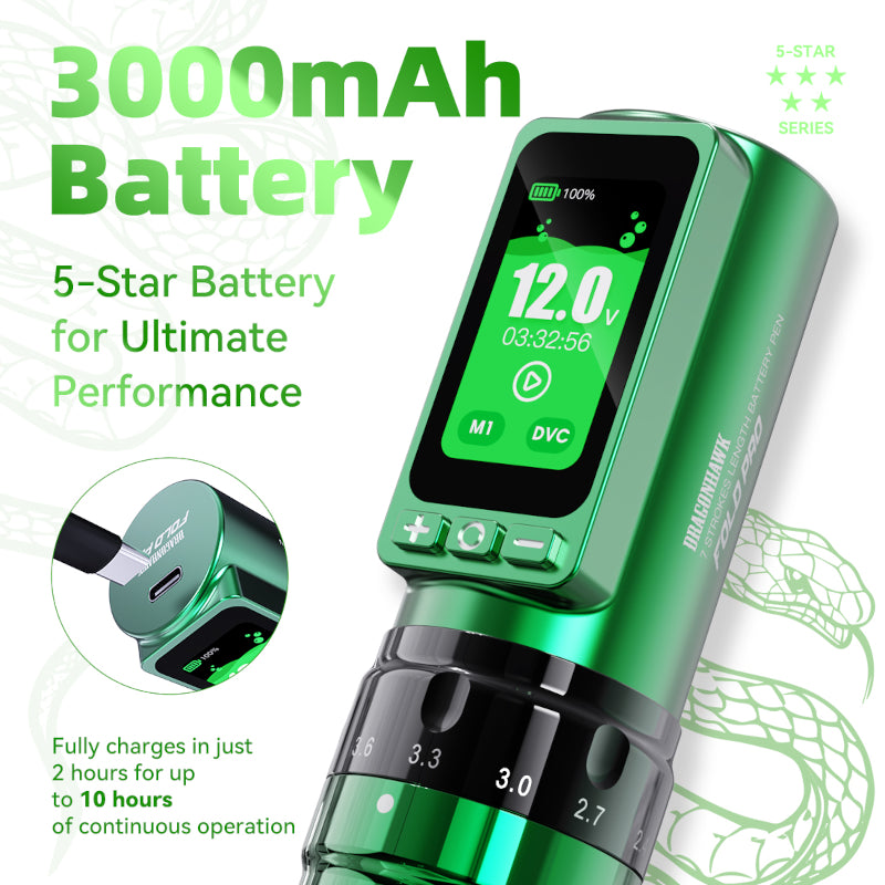 Mast Year of the Snake Fold Pro Wireless Pen Machine
