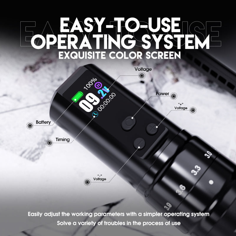Mast Black Fold 2 Pro Adjustable Stroke Pen