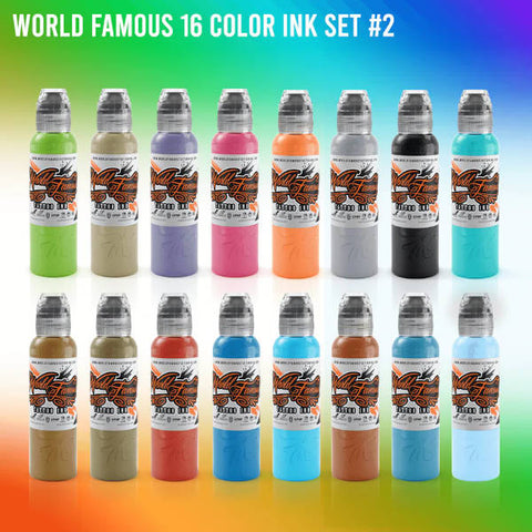World Famous - 16 Colour Set #2 1oz