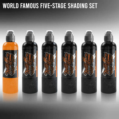 World Famous - Five Stage Shading Set plus Mixer
