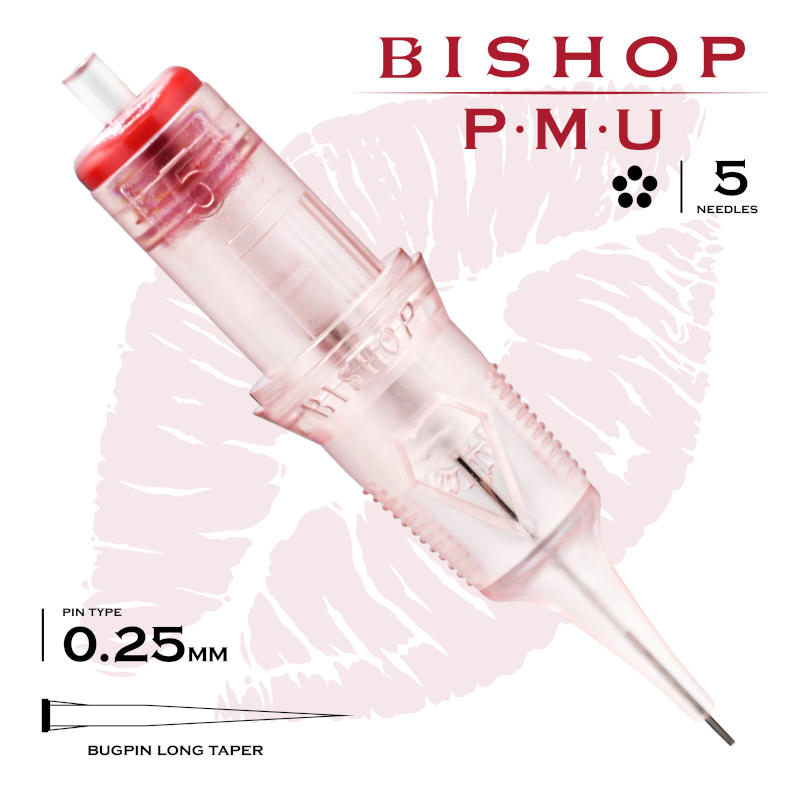 Bishop PMU Da Vinci 5 Round Shader Cartridges