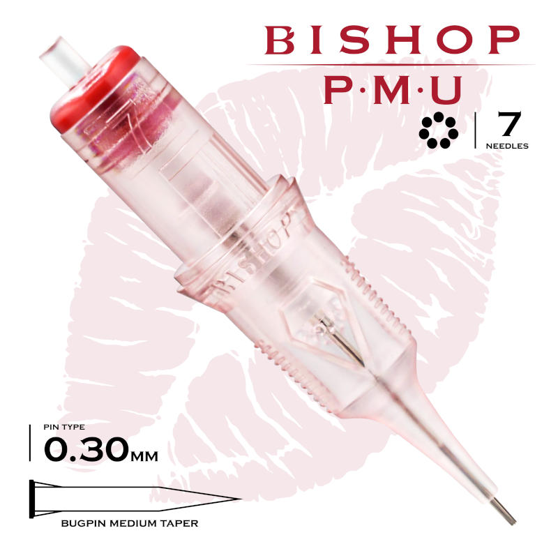 Bishop PMU Da Vinci 7 Round Shader Cartridges