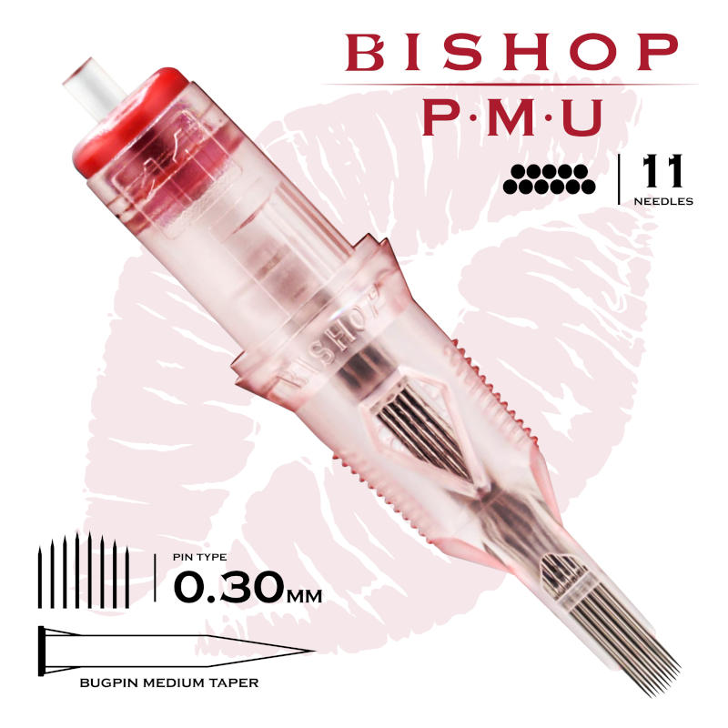 Bishop PMU Da Vinci 11 Curved Magnum Cartridges