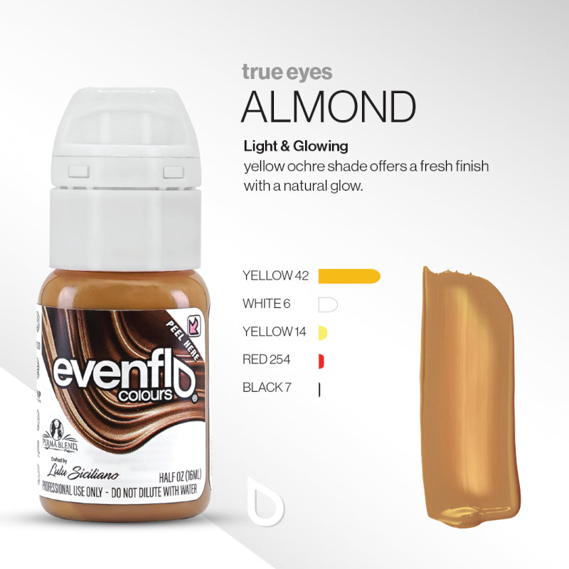 Perma Blend Evenflo Brow Almond Pigment