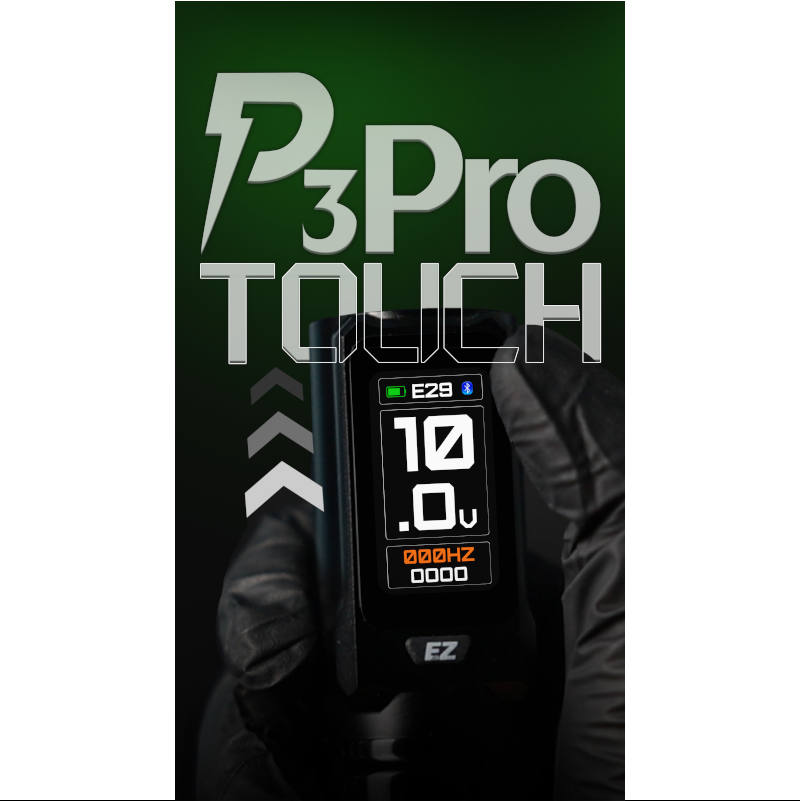 EZ P3 Pro Touch Wireless Tattoo Machine