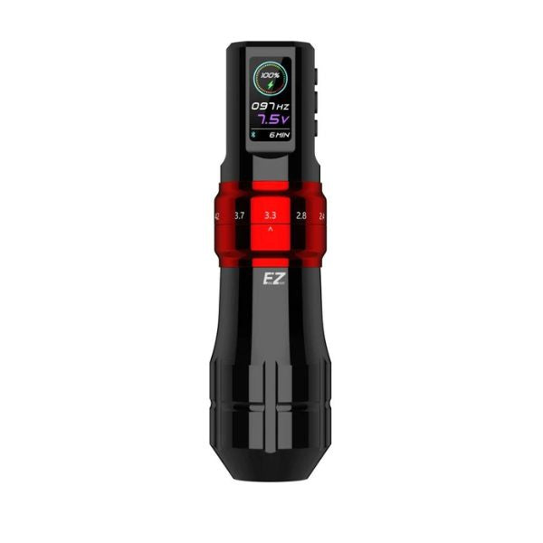 Pro Pen Machine EZ P3 Pro Gloss Red Wireless Battery Pen Machine