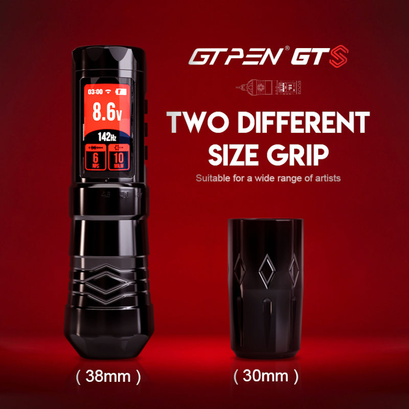 Ava Red GTS Wireless Tattoo Pen Machine Kit