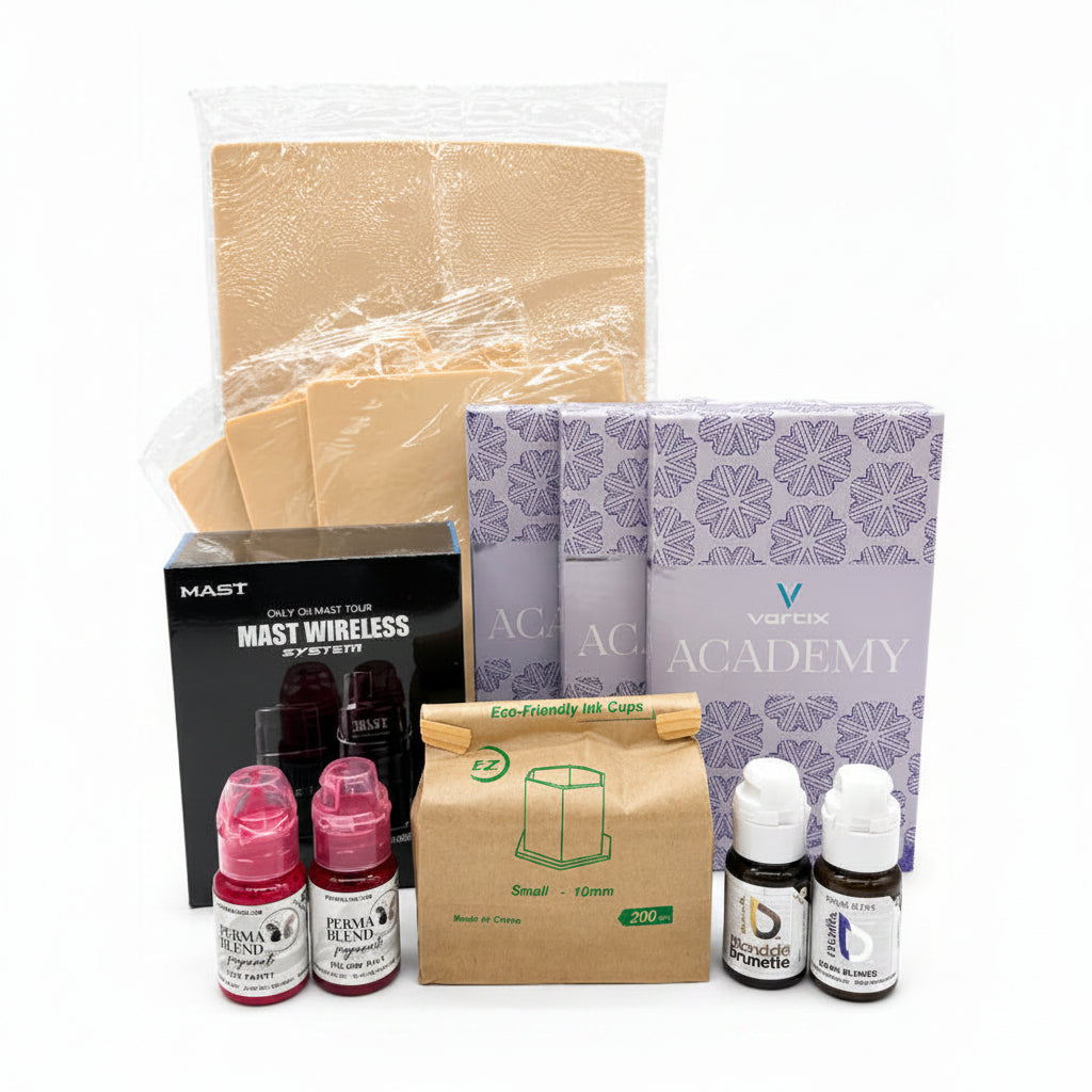 Mast Tour Pink Permanent Makeup Machine Beginner Set