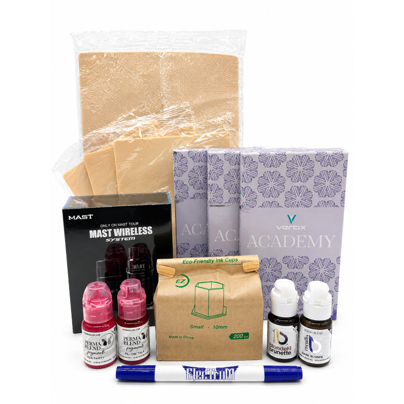 Mast Tour Pink Permanent Makeup Machine Beginner Set