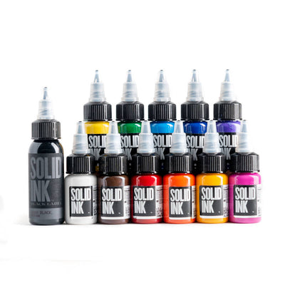 Solid Ink Mini Travel 12 Bottle Ink Set